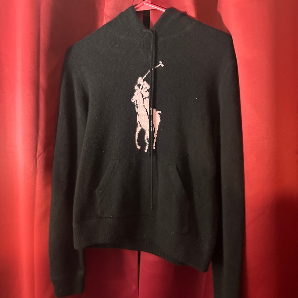 Ralph Lauren cashmere hoodie/ sweater. Size XL.